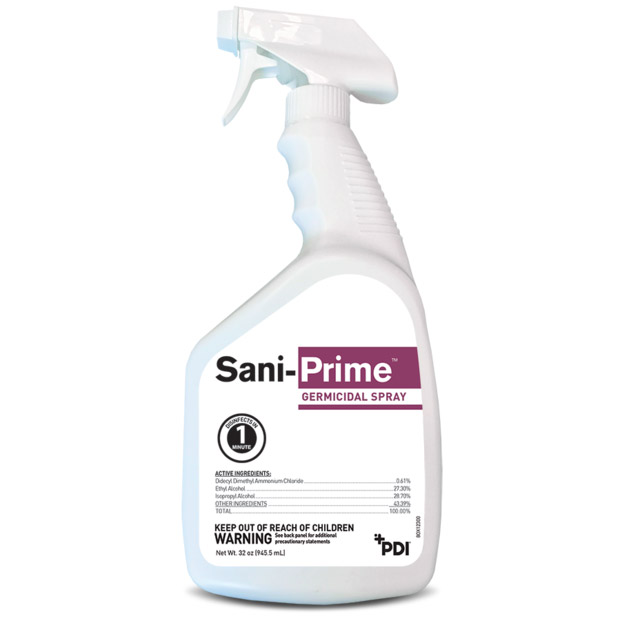 PDI - Professional Disposables Intl. - Germicidal Spray 32 oz Spray Bottle 9/cs (US Only)