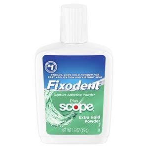 Fixodent Extra Hold Powder Plu