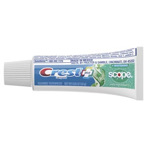 Crest Whitening Plus Scope Toothpaste .85oz 72Cs