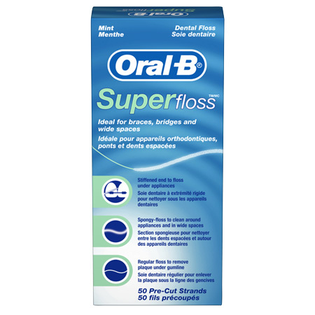 Super Floss Mint Office Pack 50Bx - 24Bx/Cs