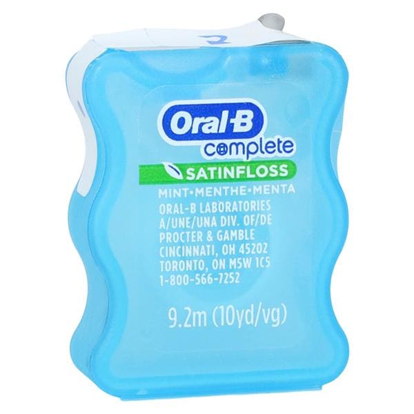 Oral-B Satin Floss Mint 10yds Trial Size 144Cs