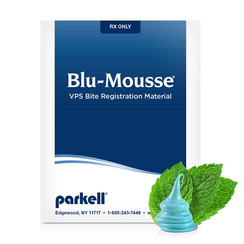 Blu-Mousse Classic Peppermint HP 50ml Split Cartridge 2Pk