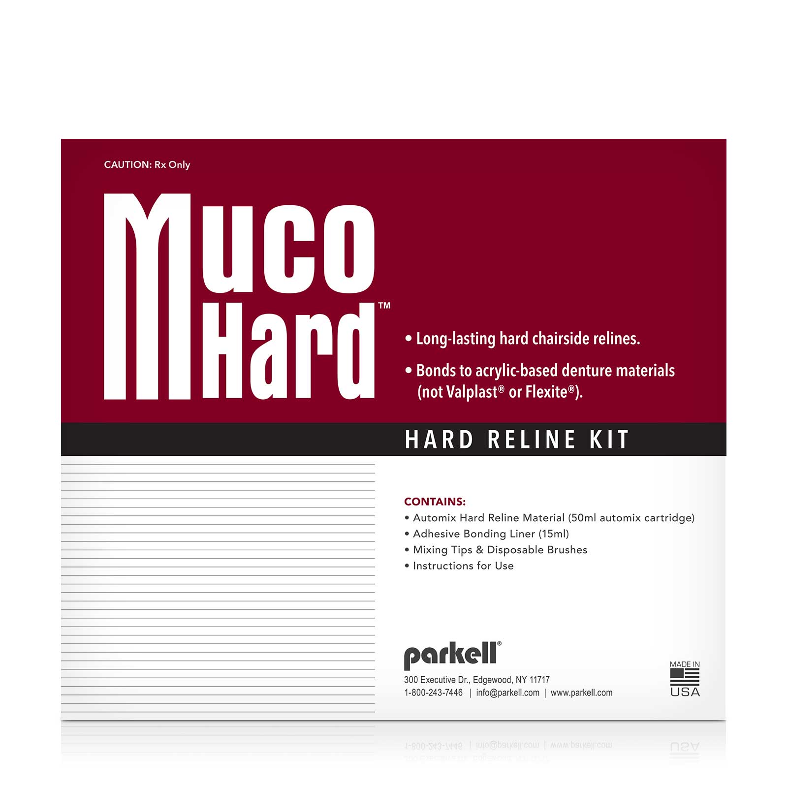 MucoHard+ Hard Denture Reline Kit