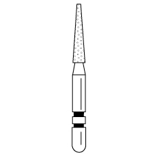 Premier - Two Striper Cone Diamonds Friction Grip Burs - 207.7F Fine