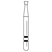 Premier - Two Striper Inverted Cone Diamonds Friction Grip Burs - 310.1C