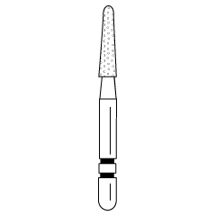 Two Striper Diamonds Fiction Grip Coarse 799.6.5C 5Pk