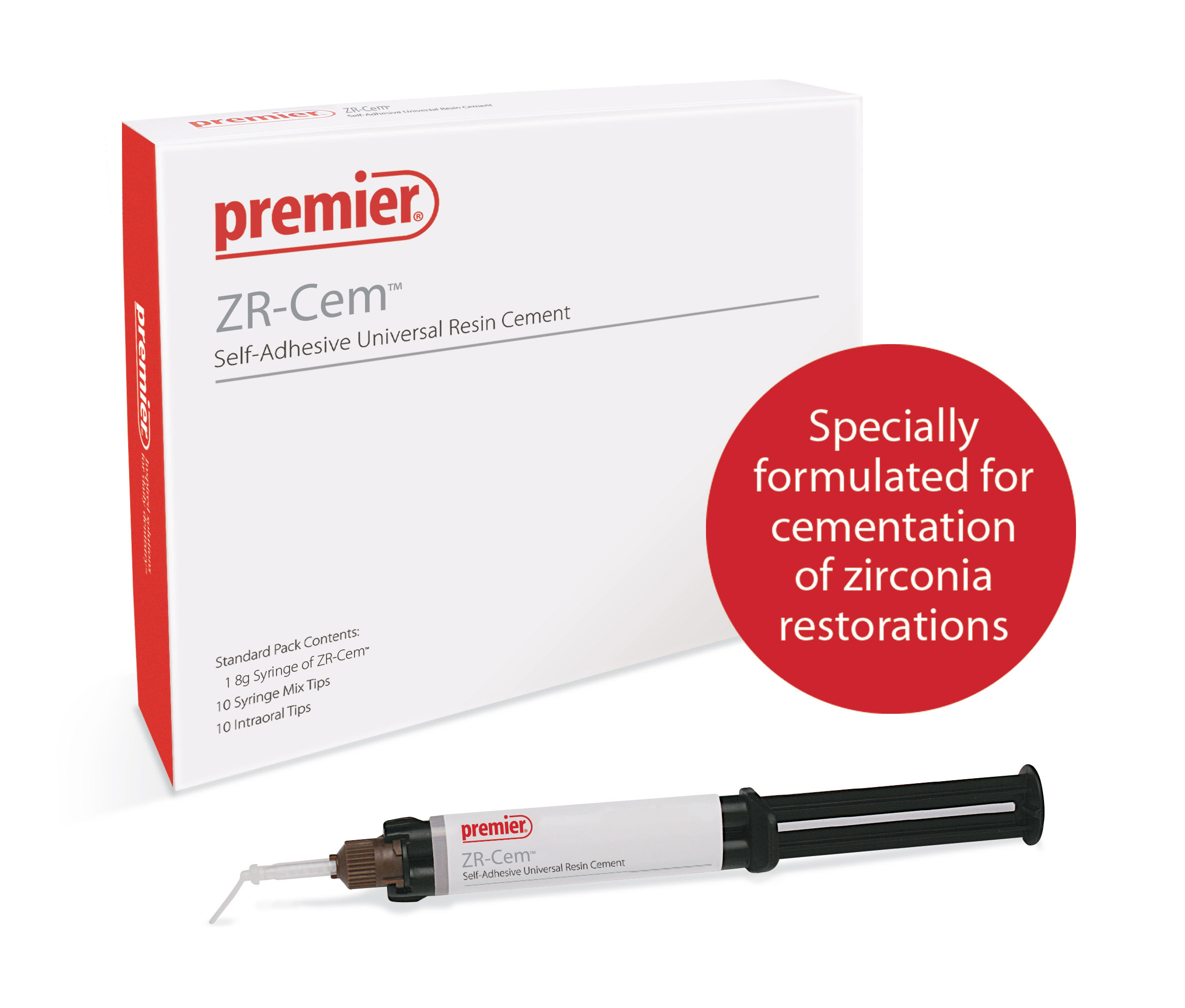 ZR-Cem Self Adhesive Cement 8g Translucent