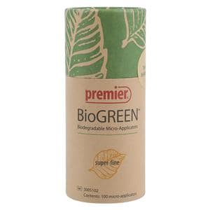 BioGREEN Micro-applicators 100/Pk SF Yellow