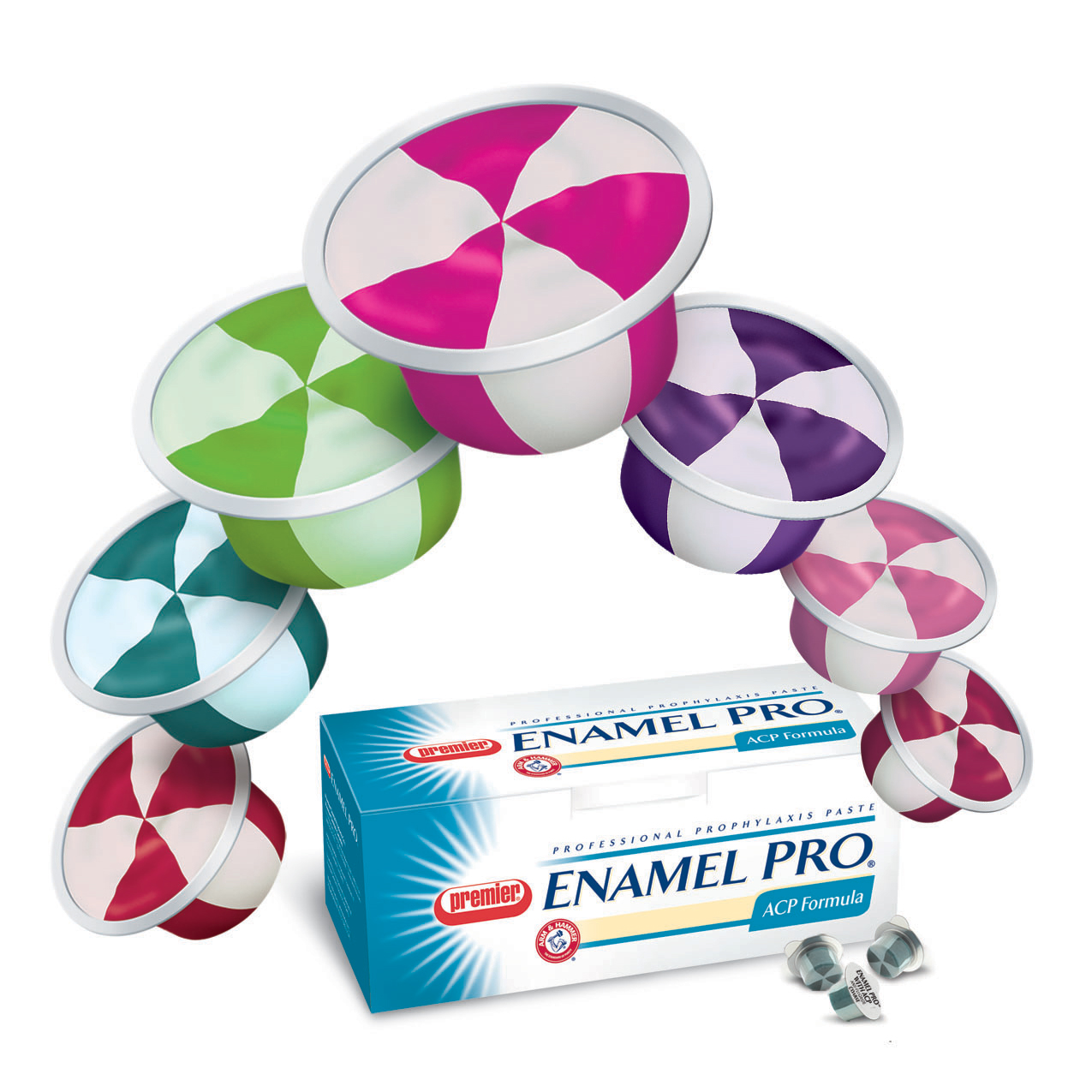 Enamel Pro Paste RaspberryMint Fine 200/Bx