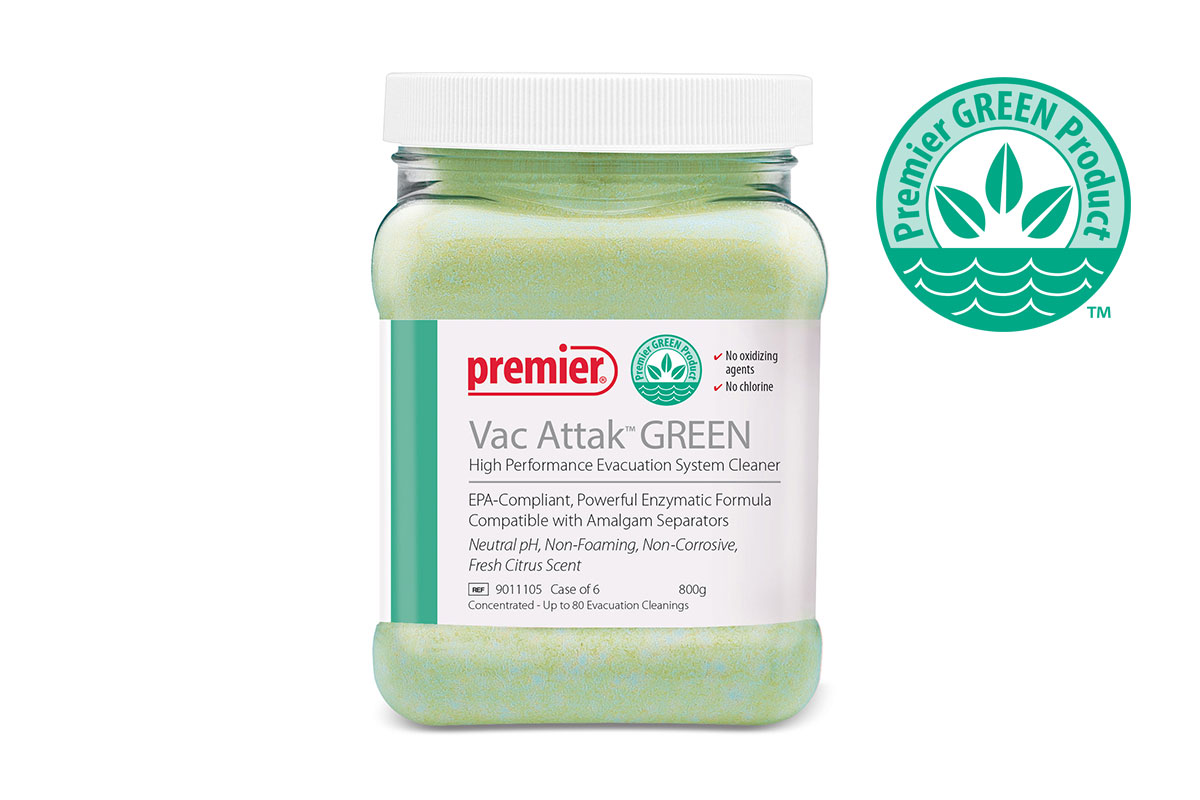 Vac Attak Green Evacuation Cleaner 800gm Jar