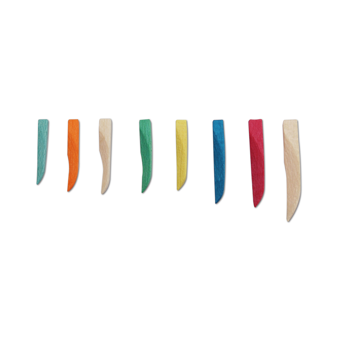 Sycamore Wood Wedges 13mm Yellow 400/Bx