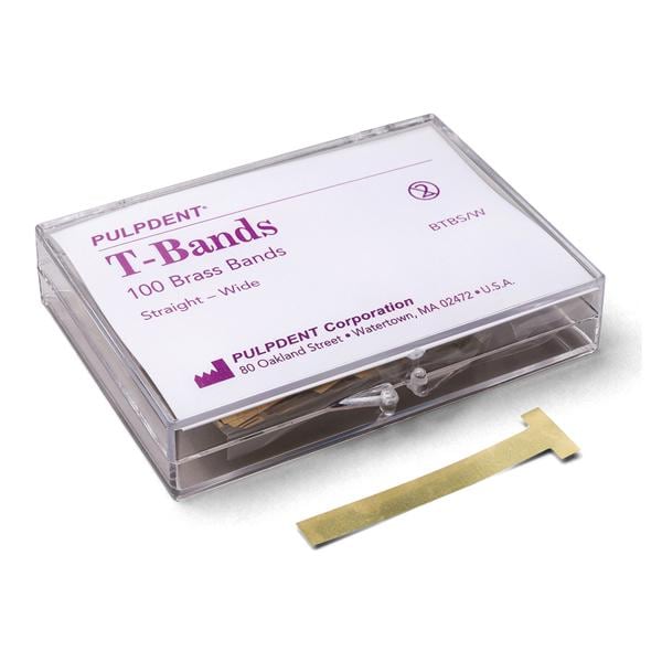 PULPDENT "T" TYPE MATRIX BANDS, BTBS/W