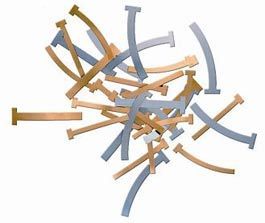 T-Bands Straight Stainless Narrow 100Pk