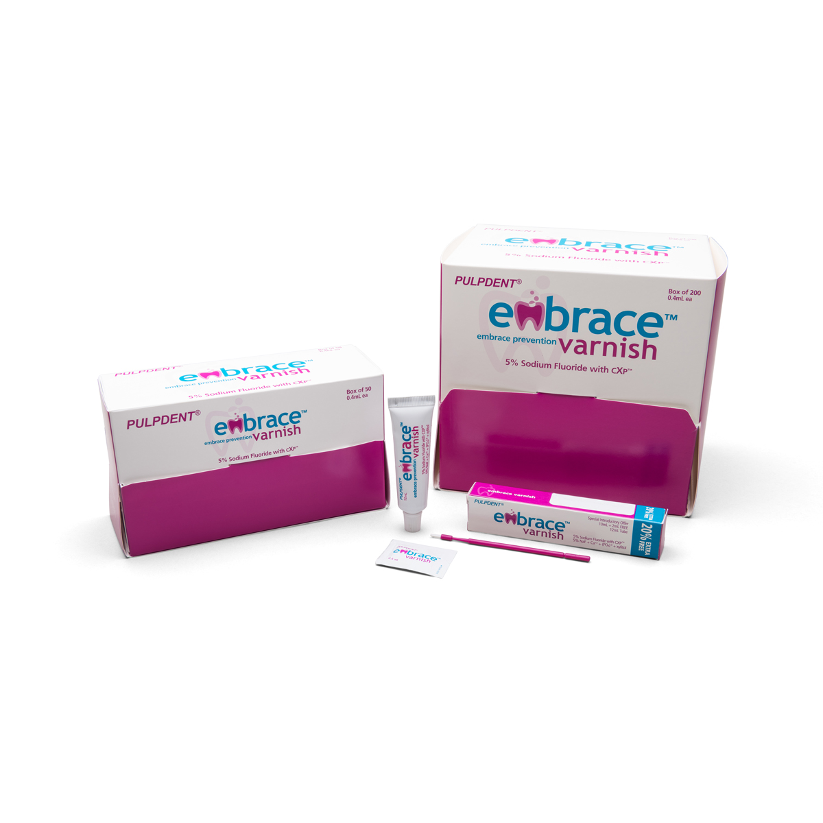Embrace 5% Fluoride w/CXP 0.4ml 200Pk