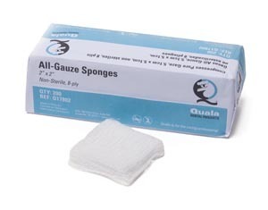 QUALA ALL-GAUZE SPONGES, Q17802