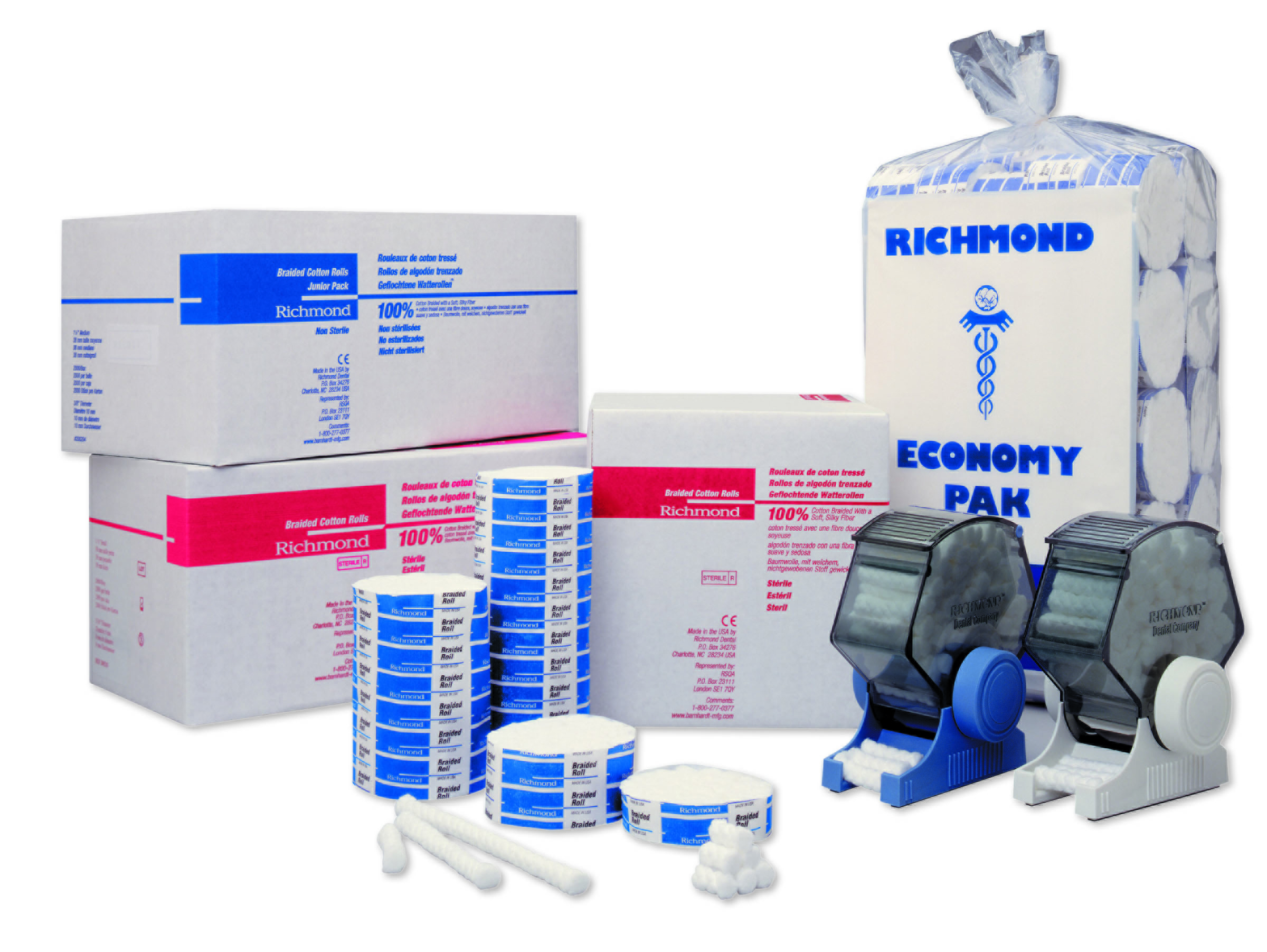 RICHMOND BRAIDED COTTON ROLLS, 201205