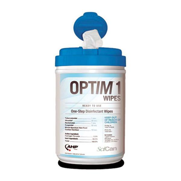 Optim 1 Wipes 10 x 10 60Tub