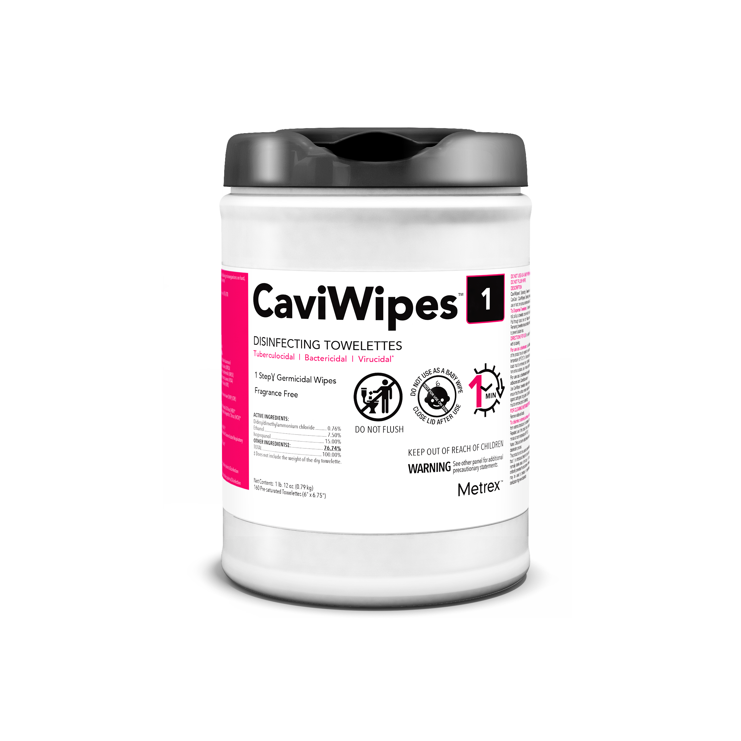 Caviwipes1 Disinfectant 6 x 6.75 (L) 160Tb