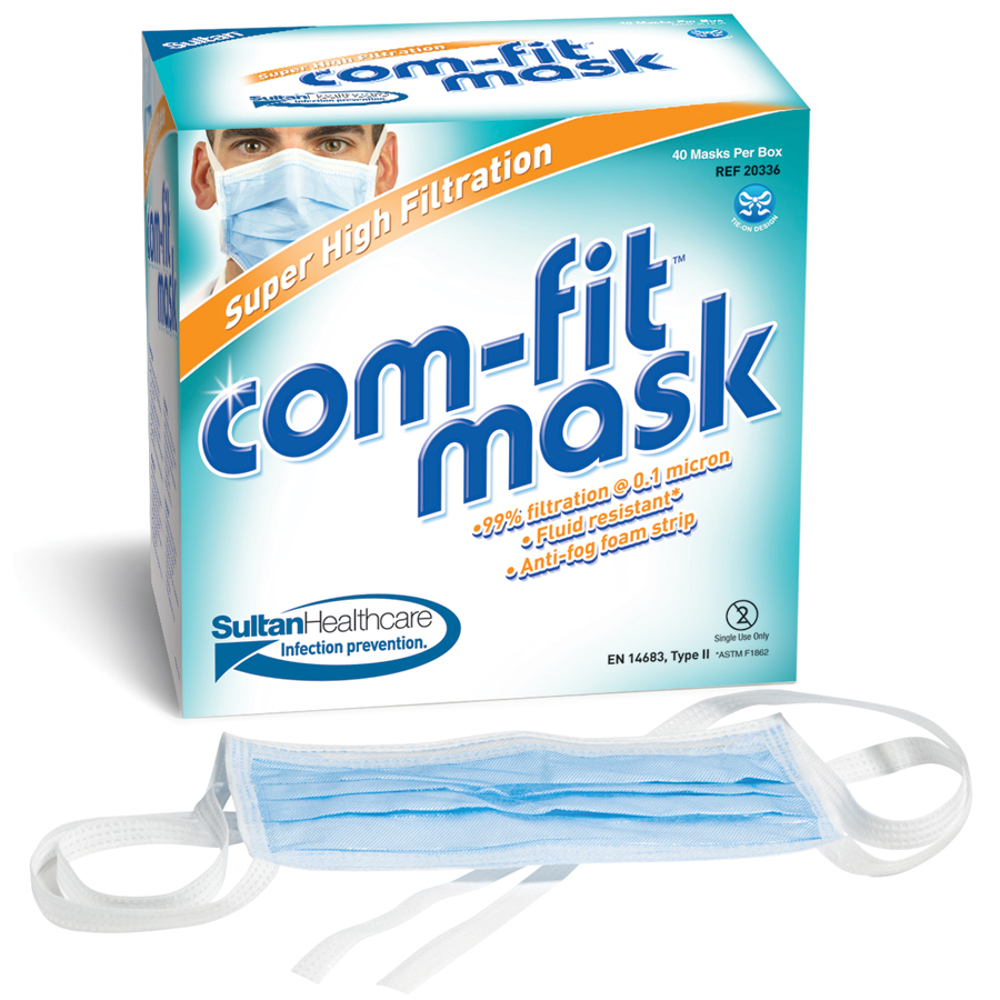 SULTAN COM-FIT SUPER HIGH FILTRATION FLUID RESISTANT MASKS, 20336