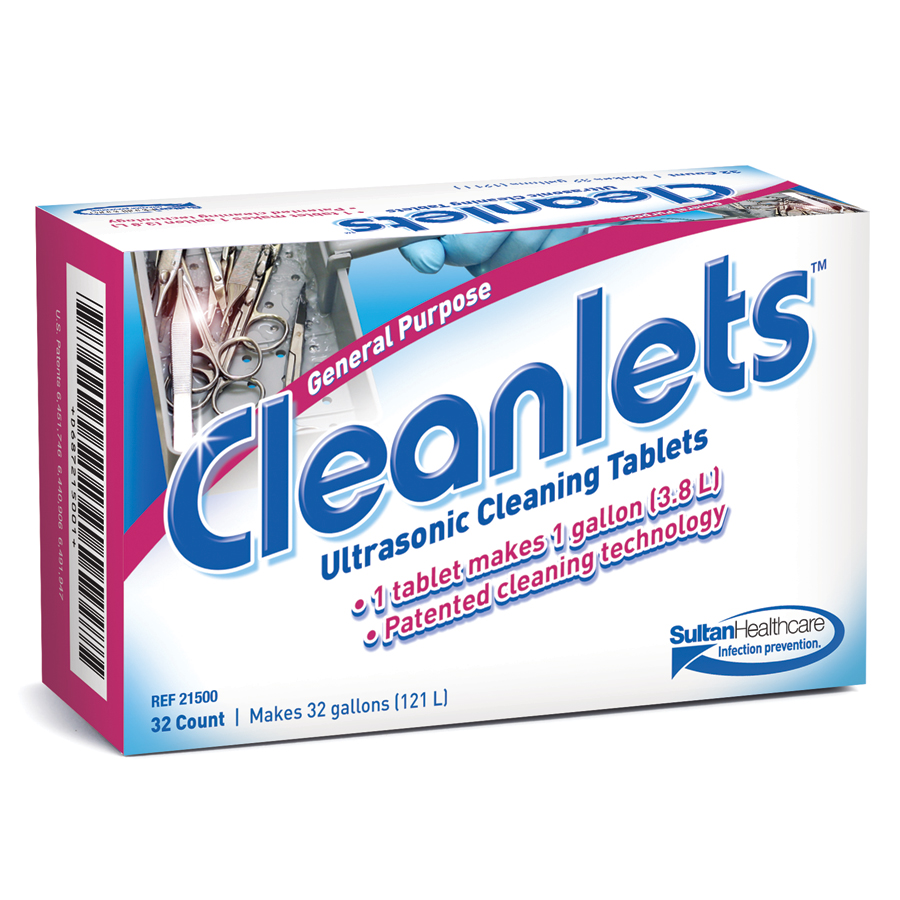 SULTAN CLEANLETS ULTRASONIC TABLETS, 21505