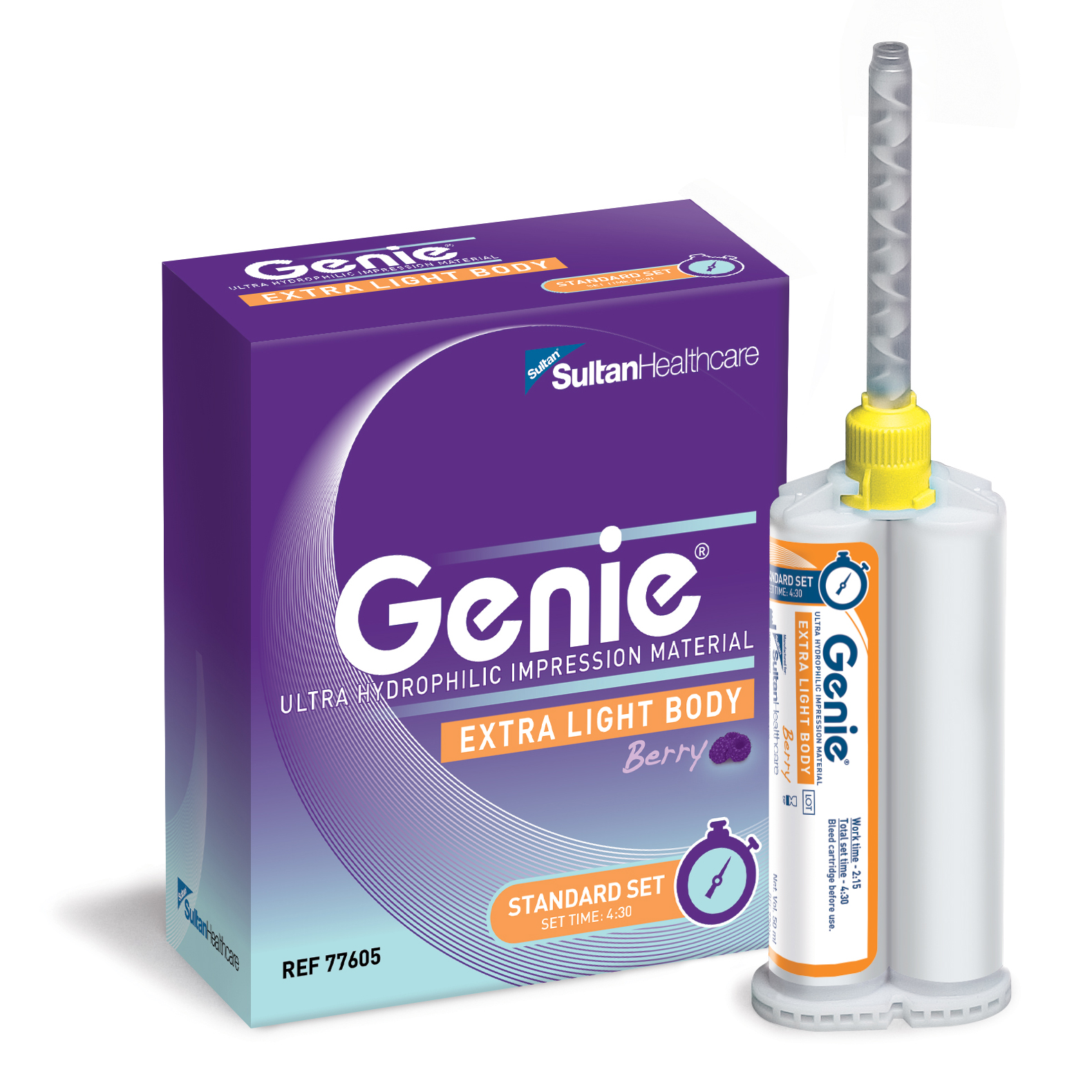 Genie VPS Standard Set Extra Light Body 50mL 2/Pk