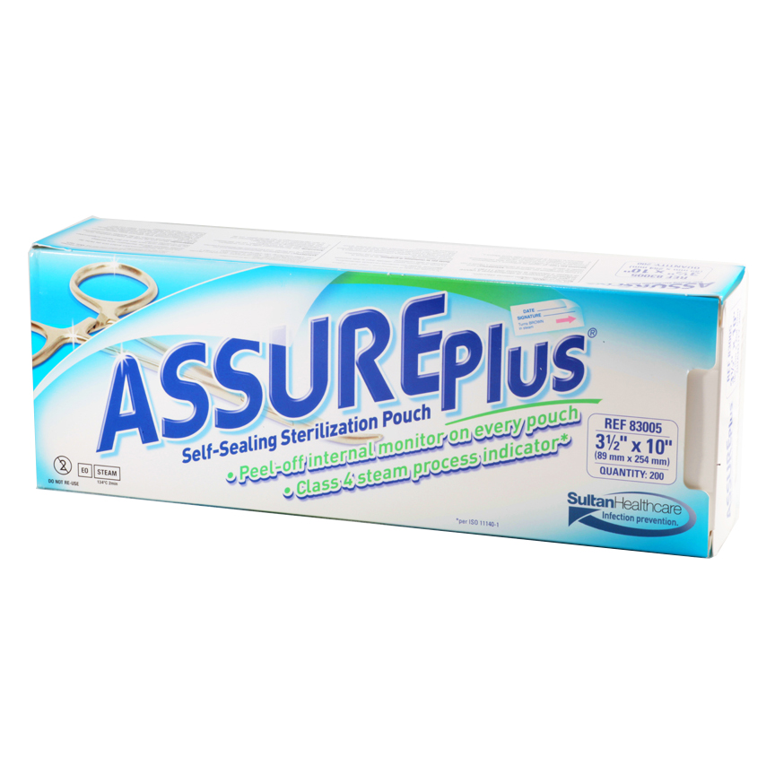SULTAN ASSURE PLUS STERILIZATION POUCHES, 83003