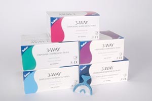 3-Way Bite Trays Wide Body Posterior 50Bx