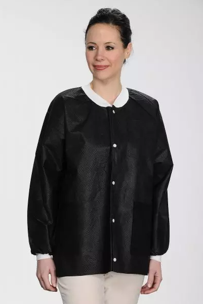 Extra-Safe Black Lab Jacket Medium Level 3 10Pk