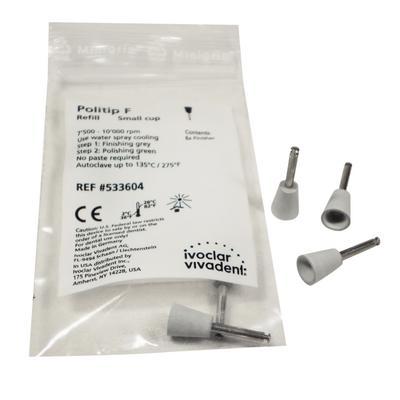 Politip-F Finishers Small Cup Gray 6Pk