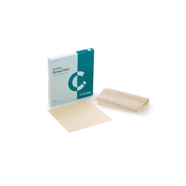 HySolate Latex Dental Dam 6x6 Light Medium 36/Pk