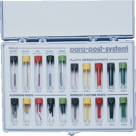 ParaPost Plastic Impression Posts Size 5, .050'', Red, 20/Pkg., P435