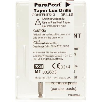 ParaPost Taper Lux Drills Black/Black 3/Pk