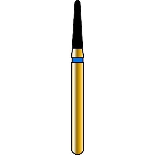 Round End Taper, Alpen x1 Diamonds X855SC014S, Supercoarse, Short Shank, 25/Pkg.