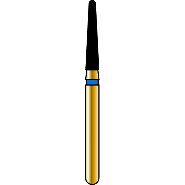 Round End Taper, Alpen x1 Diamonds X8568F016, Fine, 25/Pkg.