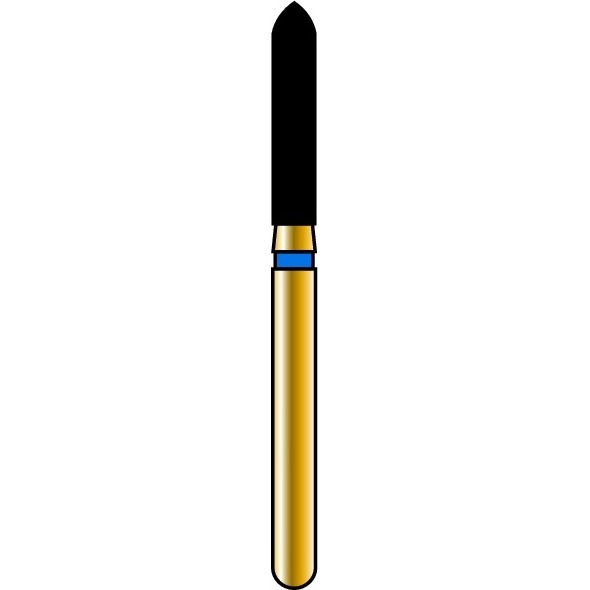 Curettage Pointed Taper, Alpen x1 Diamonds X878KC016, Coarse, 25/Pkg.