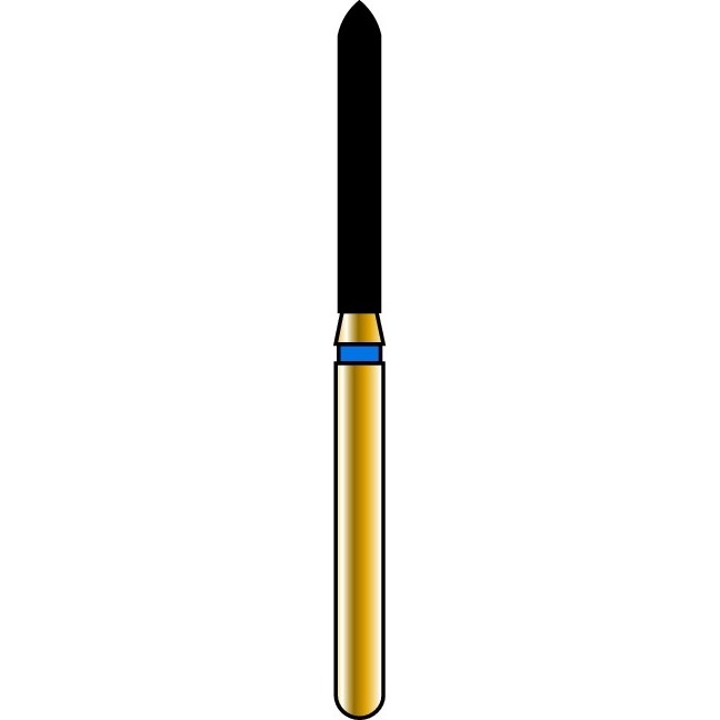 Curettage Pointed Taper, Alpen x1 Diamonds X879KC014, Coarse, 25/Pkg.